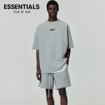 FEAR OF GOD FOG ESSENTIALS 複線新品手工小標短袖T恤
