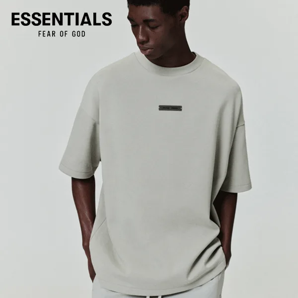 FEAR OF GOD FOG ESSENTIALS 複線新品手工小標短袖T恤 FEAR OF GOD FOG ESSENTIALS 複線新品手工小標短袖T恤
