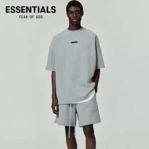 FEAR OF GOD FOG ESSENTIALS 複線新品手工小標短袖T恤