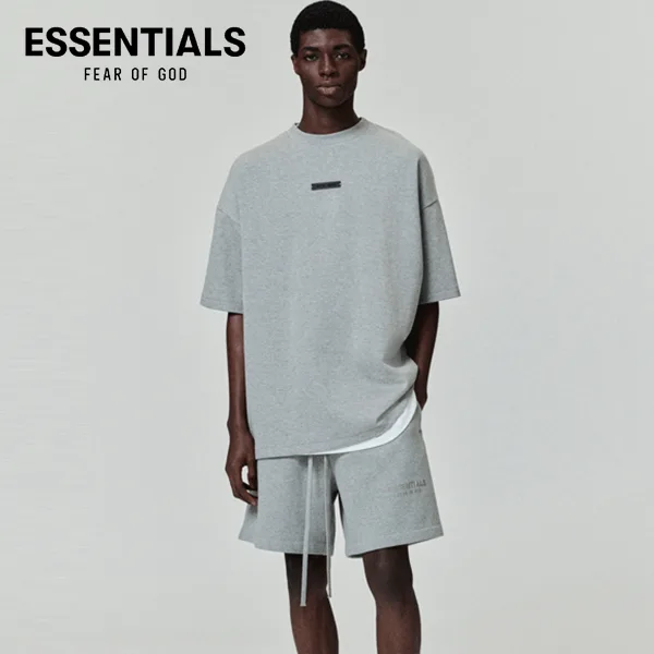 FEAR OF GOD FOG ESSENTIALS 複線新品手工小標短袖T恤 FEAR OF GOD FOG ESSENTIALS 複線新品手工小標短袖T恤
