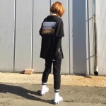 FEAR OF GOD FOG ESSENTIALS BOXY 複線加州限定沙灘相片短袖T恤