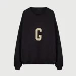 FEAR OF GOD FOG 7TH 第七季主線高街男女情侶 G 字母植絨印花圓領套頭衛衣