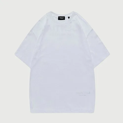 FOG FEAR OF GOD 複線 ESSENTIALS 洛杉磯 LA 限定反光高街男女圓領短袖T恤