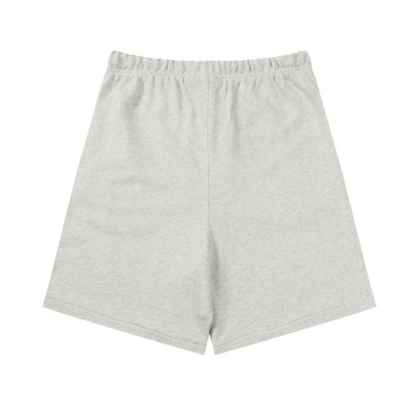 FOG MYGUSS FEAR OF GOD 主線三條槓硅膠男女寬鬆運動短褲五分褲 灰色