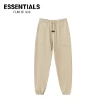 FEAR OF GOD FOG ESSENTIALS 複線高街男女植絨小標衛褲束腳長褲