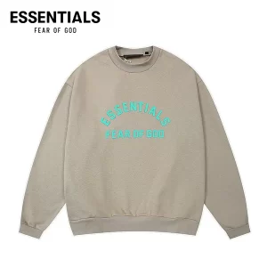 FEAR OF GOD ESSENTIALS 胸前字母LOGO圓領套頭衛衣