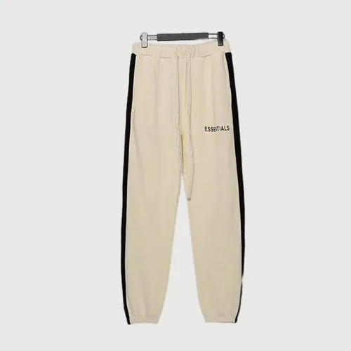 FEAR OF GOD FOG ESSENTIALS 複線加州條紋拼接束腳衛褲運動長褲