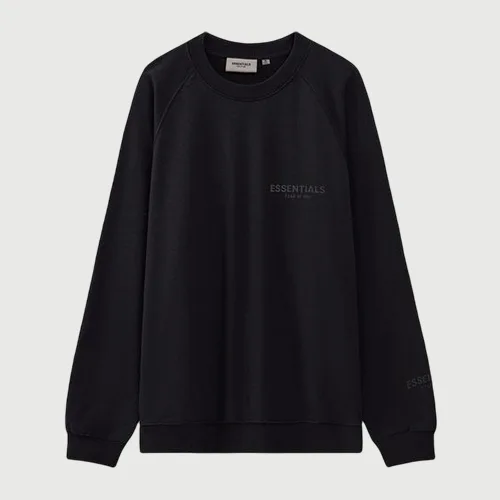 FEAR OF GOD FOG ESSENTIALS 8TH 第八季複線高街男女反光小字母圓領衛衣 FEAR OF GOD FOG ESSENTIALS 8TH 第八季複線高街男女反光小字母圓領衛衣