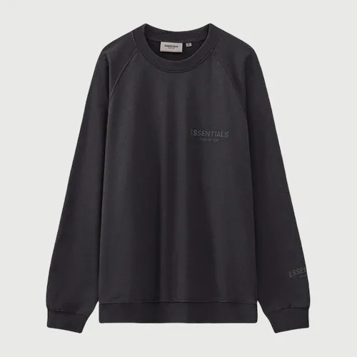 FEAR OF GOD FOG ESSENTIALS 8TH 第八季複線高街男女反光小字母圓領衛衣 FEAR OF GOD FOG ESSENTIALS 8TH 第八季複線高街男女反光小字母圓領衛衣