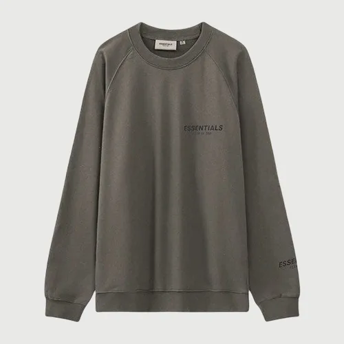 FEAR OF GOD FOG ESSENTIALS 8TH 第八季複線高街男女反光小字母圓領衛衣 FEAR OF GOD FOG ESSENTIALS 8TH 第八季複線高街男女反光小字母圓領衛衣