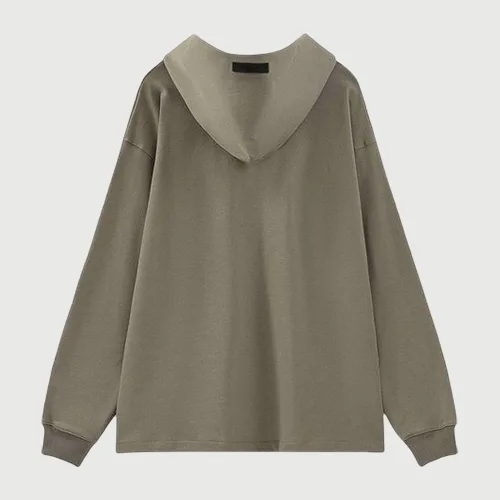 FEAR OF GOD FOG ESSENTIALS 8TH 第八季複線高街男女植絨小字母衛衣連帽衫