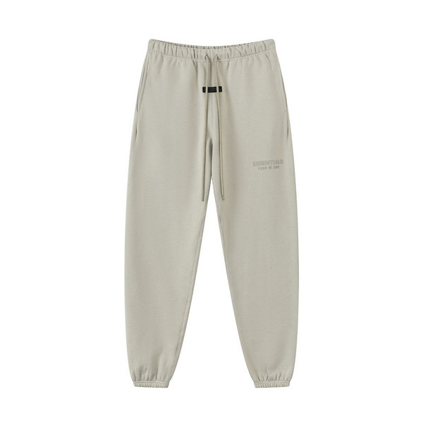 FEAR OF GOD FOG ESSENTIALS 複線高街男女植絨小標衛褲束腳長褲