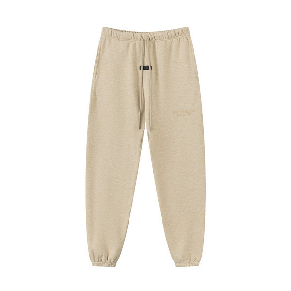 FEAR OF GOD FOG ESSENTIALS 複線高街男女植絨小標衛褲束腳長褲