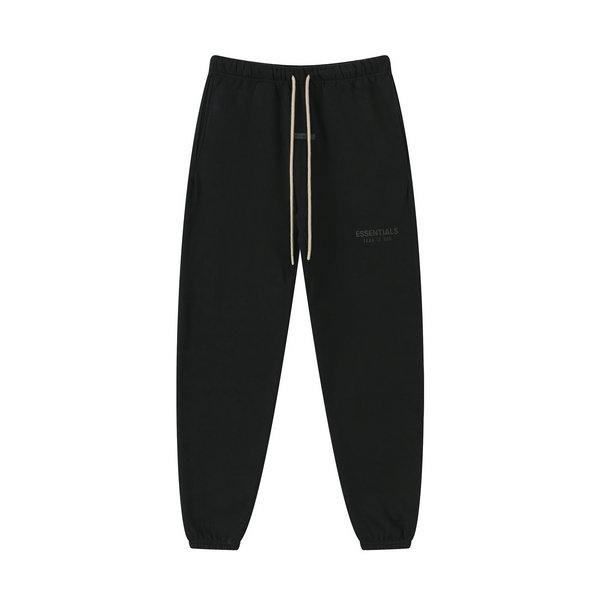 FEAR OF GOD FOG ESSENTIALS 複線高街男女植絨小標衛褲束腳長褲
