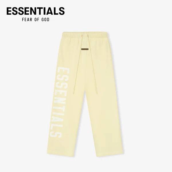 FEAR OF GOD 複線 ESSENTIALS 大字母印花休閒長褲運動褲 FEAR OF GOD 複線 ESSENTIALS 大字母印花休閒長褲運動褲