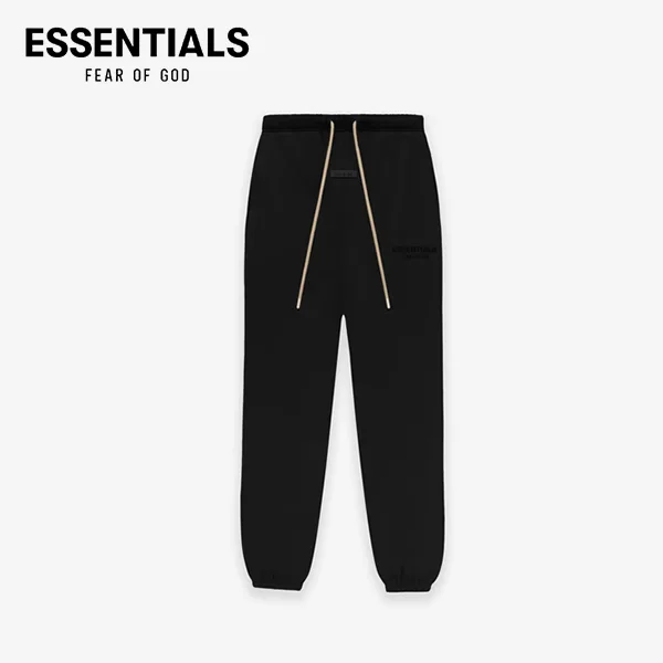 FEAR OF GOD FOG 複線 ESSENTIALS 高街男女植絨小標衛褲束腳長褲 FEAR OF GOD FOG 複線 ESSENTIALS 高街男女植絨小標衛褲束腳長褲