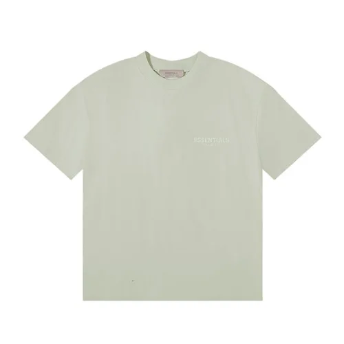 FOG FEAR OF GOD 複線 ESSENTIALS 胸口小標字母男女圓領短袖T恤