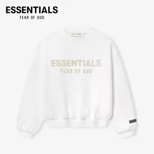 FOG ESSENTIALS 男女同款複線秋冬加絨重磅寬鬆圓領衛衣
