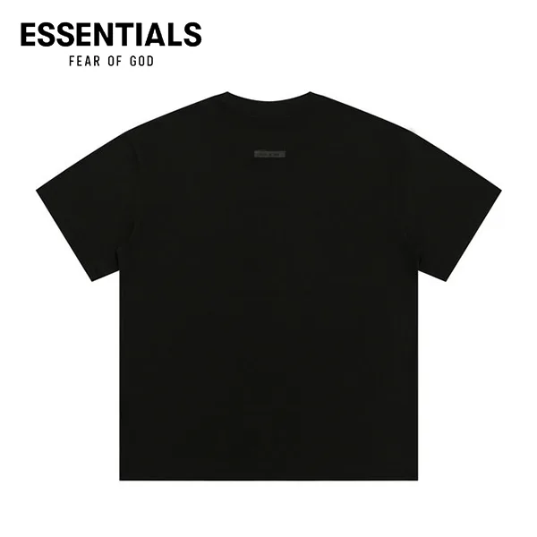 FEAR OF GOD ESSENTIALS 雲系列男女同款胸前小字母LOGO圓領短袖T恤 FEAR OF GOD ESSENTIALS 雲系列男女同款胸前小字母LOGO圓領短袖T恤