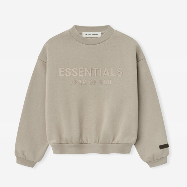 【4色現貨】FOG ESSENTIALS 男女同款複線秋冬加絨重磅寬鬆圓領衛衣 - ESSENTIALS 衣服代購-FEAR OF GOD ...