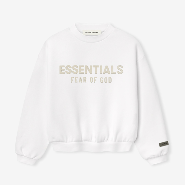 【4色現貨】FOG ESSENTIALS 男女同款複線秋冬加絨重磅寬鬆圓領衛衣 - ESSENTIALS 衣服代購-FEAR OF GOD ...