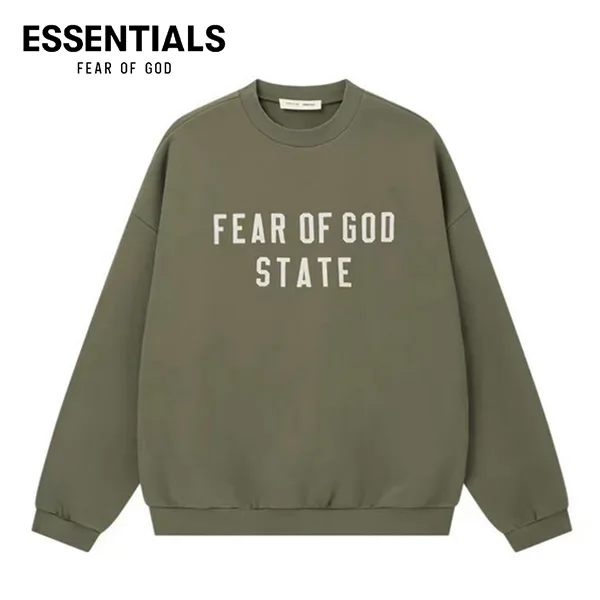 【2色現貨】FEAR OF GOD ESSENTIALS 複線高街 90's 廓形圓領衛衣 - ESSENTIALS 衣服代購-FEAR OF ...