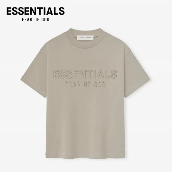 FEAR OF GOD ESSENTIALS 新款字母印花美潮高街純棉短袖T恤 FEAR OF GOD ESSENTIALS 新款字母印花美潮高街純棉短袖T恤