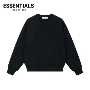 FOG ESSENTIALS 後幅字母拉絲壓花加絨圓領衛衣