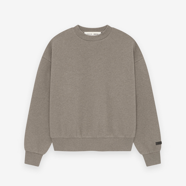 FEAR OF GOD ESSENTIALS 複線高街男女壓花加絨圓領套頭衛衣