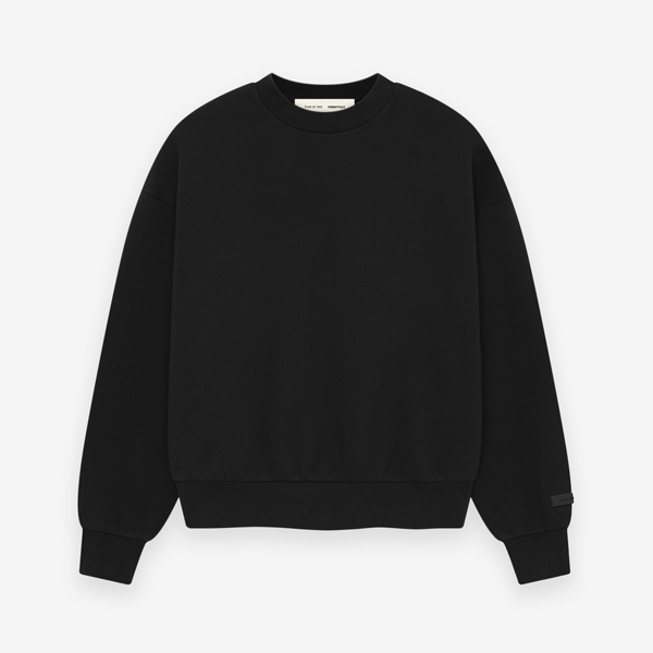 FEAR OF GOD ESSENTIALS 複線高街男女壓花加絨圓領套頭衛衣