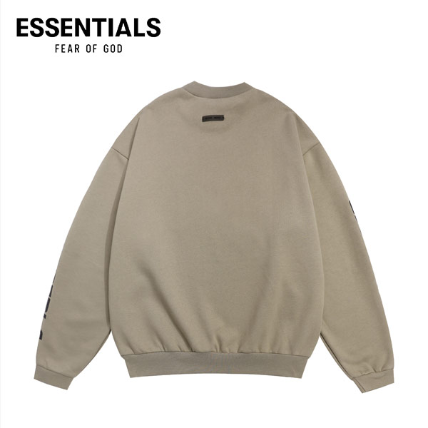 FOG ESSENTIALS 複線高街男女城市字母雙袖圖案寬鬆落肩圓領衛衣 FOG ESSENTIALS 複線高街男女城市字母雙袖圖案寬鬆落肩圓領衛衣
